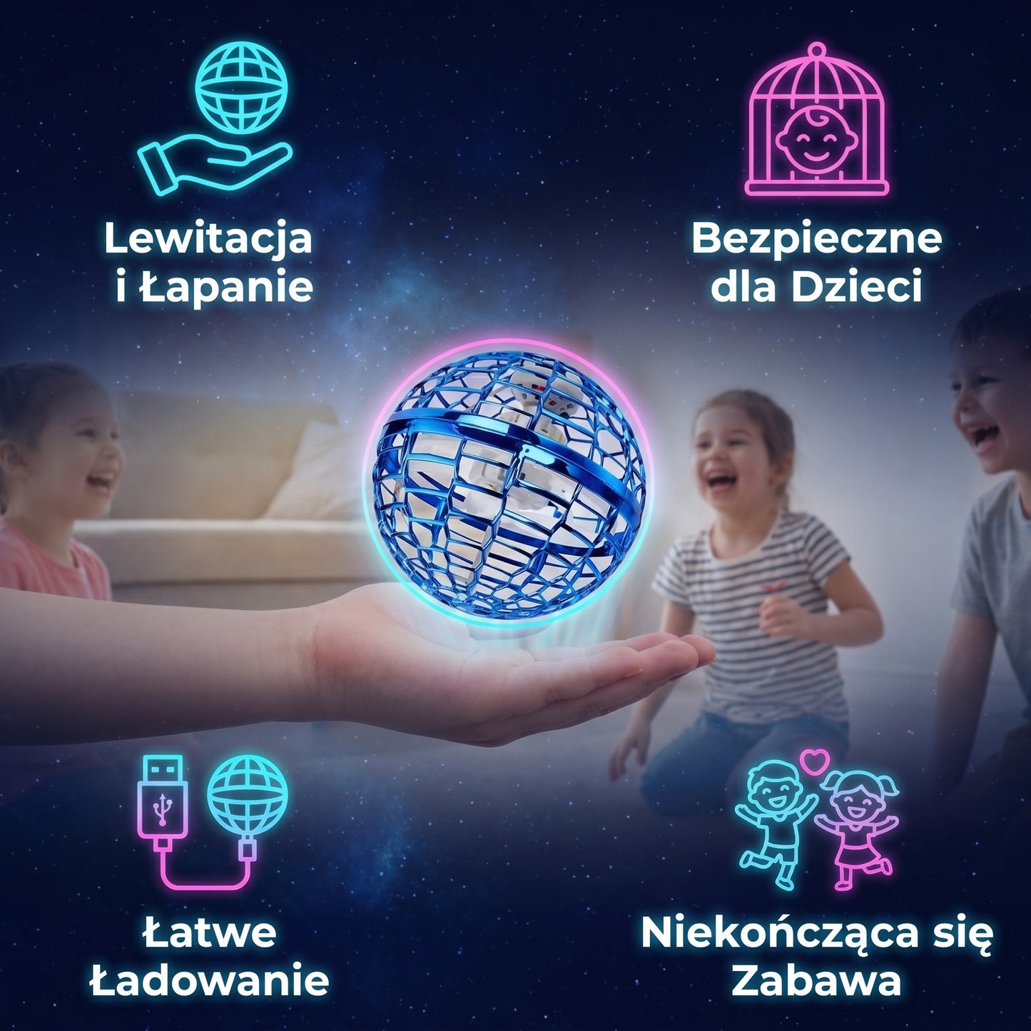 Kosmik™ — Magiczna Latająca Kula