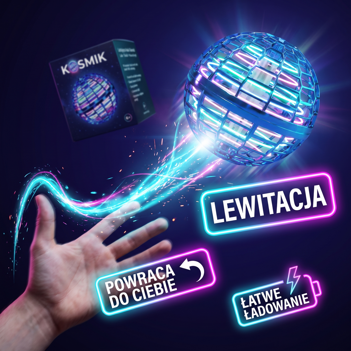 Kosmik™ — Magiczna Latająca Kula